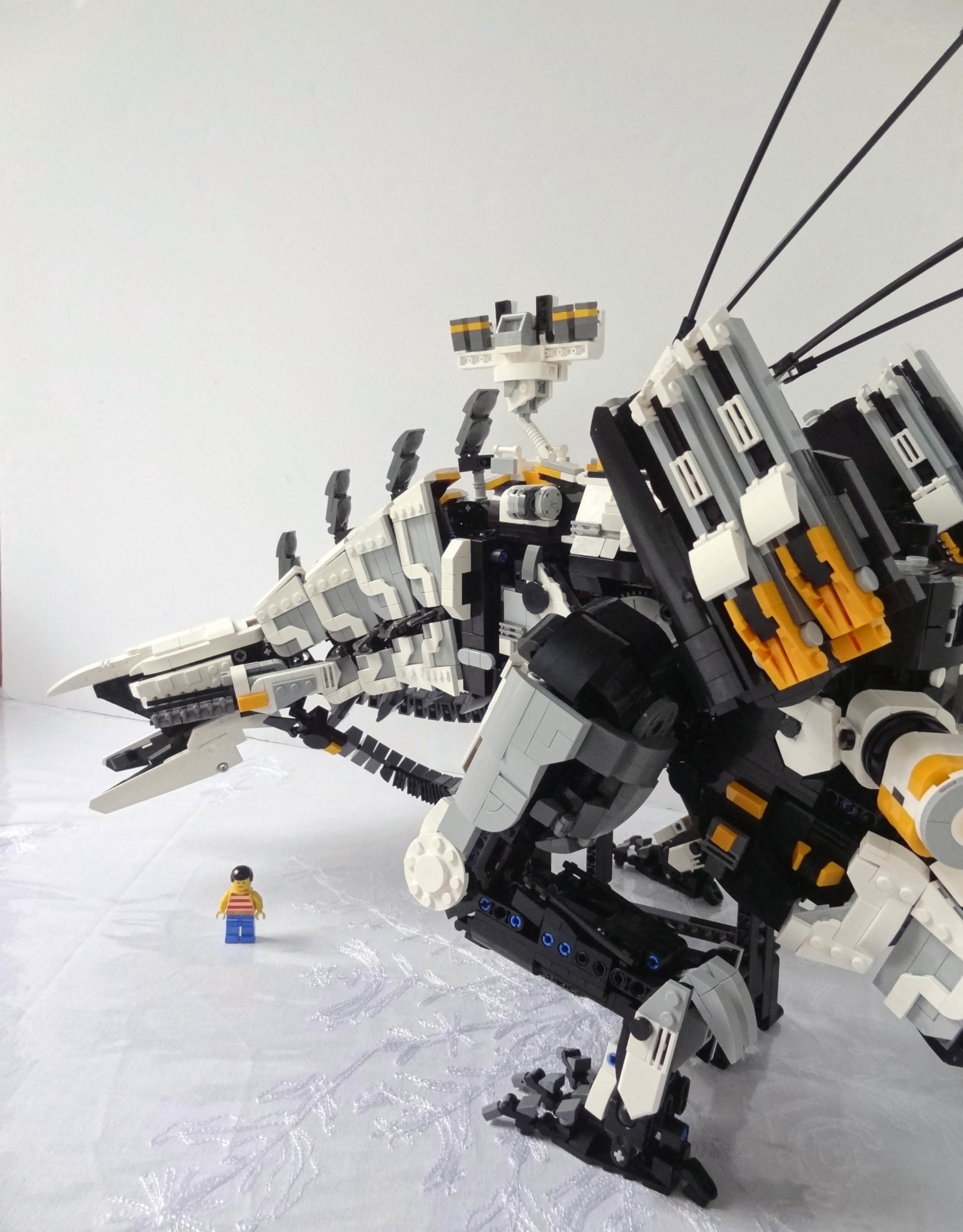 Thunderjaw Plateau MOC  Moc, Lego parts, Minifig