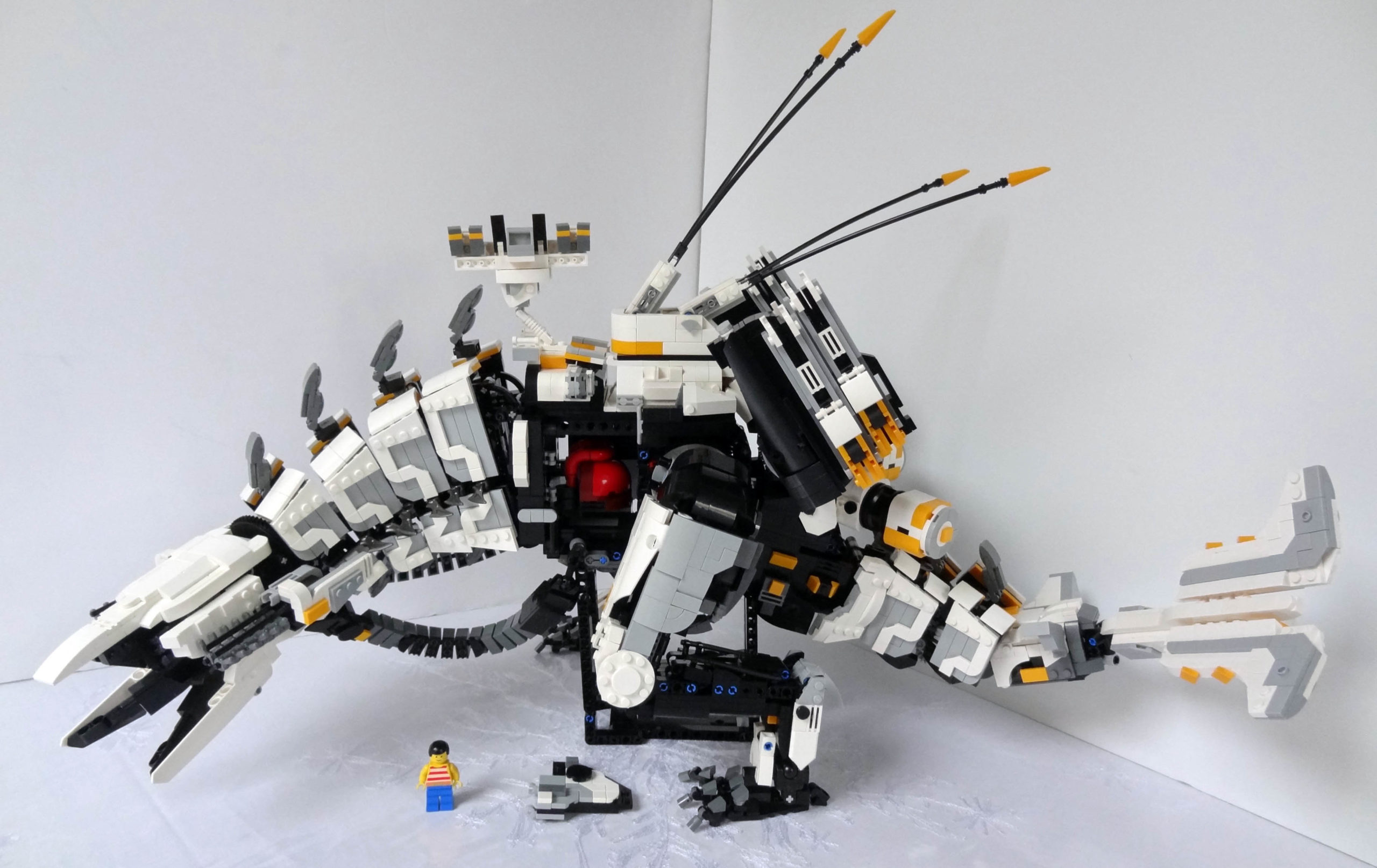 Thunderjaw Plateau MOC  Moc, Lego parts, Minifig